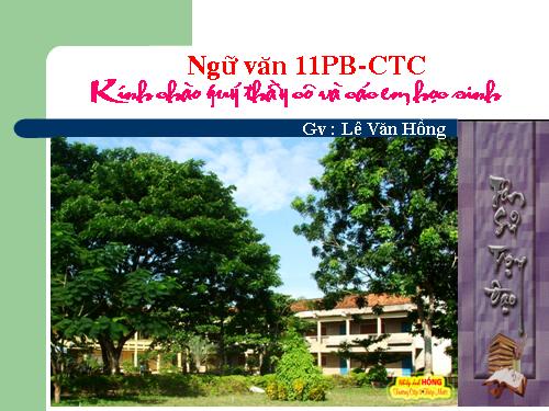 Tuần 27. Thao tác lập luận bình luận