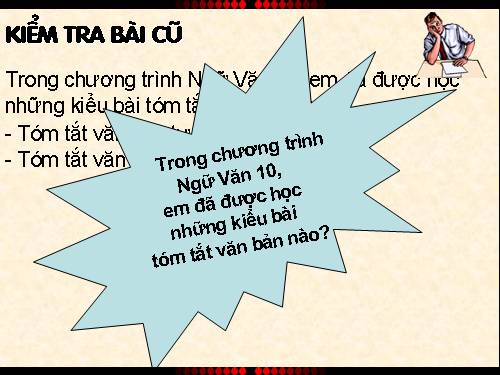 Tuần 33. Tóm tắt văn bản nghị luận