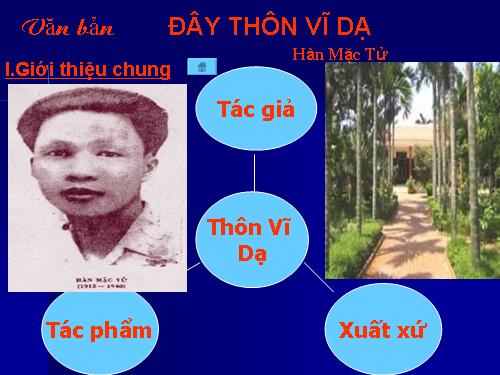 Tuần 23. Đây thôn Vĩ Dạ