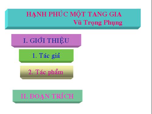 Tuần 12. Hạnh phúc của một tang gia