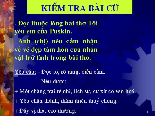 Tuần 28. Người cầm quyền khôi phục uy quyền