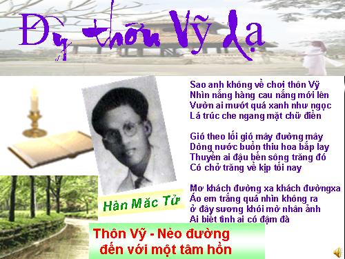 Tuần 23. Đây thôn Vĩ Dạ