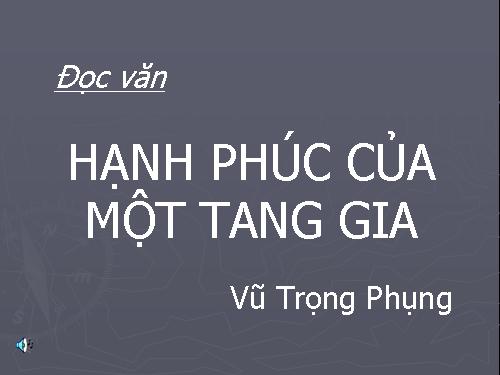 Tuần 12. Hạnh phúc của một tang gia