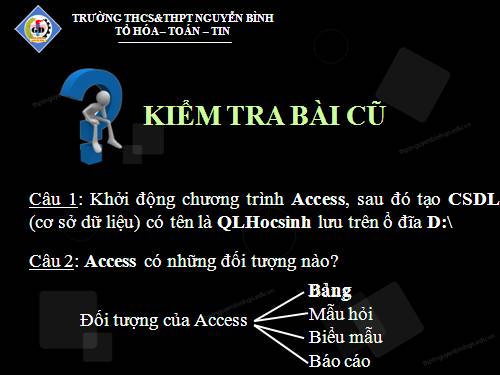 Bài 4. Cấu trúc bảng