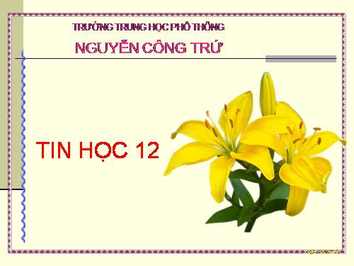 Bài 1. Một số khái niệm cơ bản