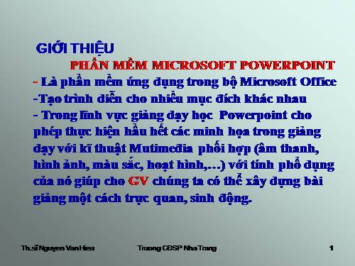 Tin học: BG powerpoint 3