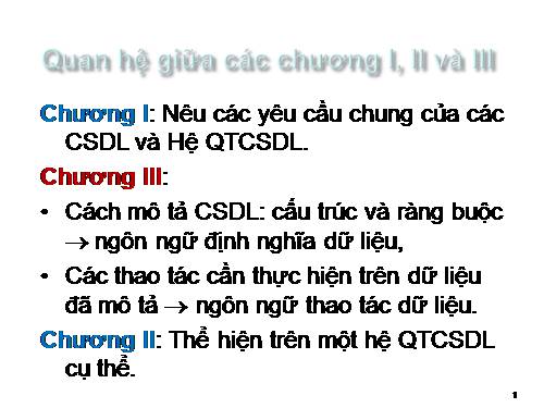 Bài 10. Cơ sở dữ liệu quan hệ