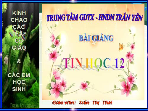 Bài 13. Bảo mật thông tin trong các hệ cơ sở dữ liệu