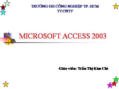 Tổng Quan về Access 2010