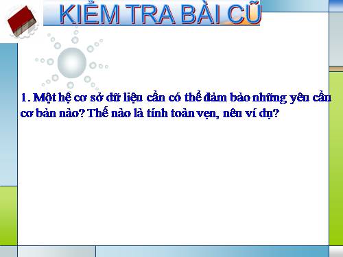 Bài 2. Hệ quản trị cơ sở dữ liệu