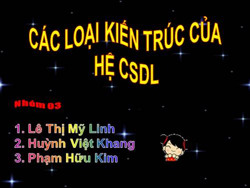 Bài 12. Các loại kiến trúc của hệ cơ sở dữ liệu