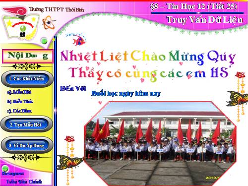 Bài 8. Truy vấn dữ liệu