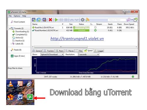 Hướng dẫn Download uTorrent File!