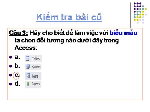 Bài 6. Biểu mẫu