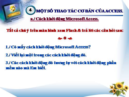 Bài 3. Giới thiệu Microsoft Access