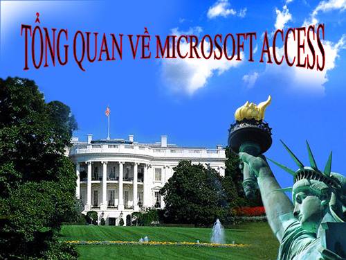 Bài 3. Giới thiệu Microsoft Access