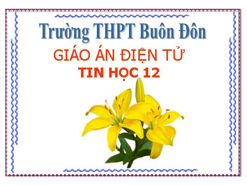 Bài 11. Các thao tác với cơ sở dữ liệu quan hệ