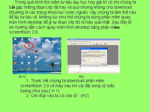 Hướng dẫn quay màn hình desktop