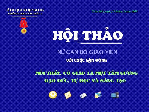 Mẫu Hội thảo ( cho các trường )