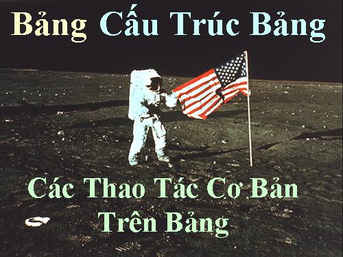 Cấu trúc bảng