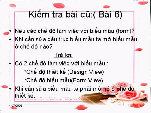 Bài 7. Liên kết giữa các bảng