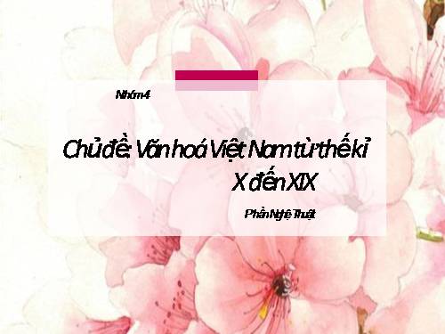 Bài 20. Xây dựng và phát triển văn hóa dân tộc trong các thế kỷ X-XV