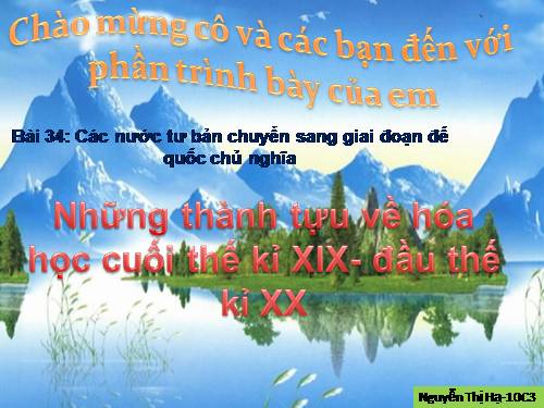 Bài 34. Các nước tư sản chuyển sang giai đoạn đế quốc chủ nghĩa