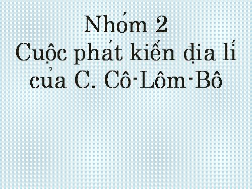 Bài 11. Tây Âu thời hậu kì trung đại