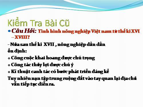 Bài 23. Phong trào Tây Sơn và sự nghiệp thống nhất đất nước. Bảo vệ tổ quốc cuối thế kỷ XVIII