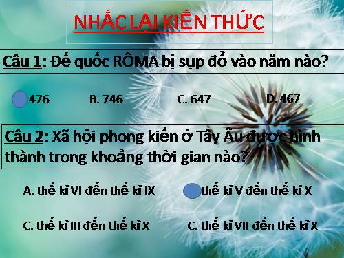 Bài 11. Tây Âu thời hậu kì trung đại