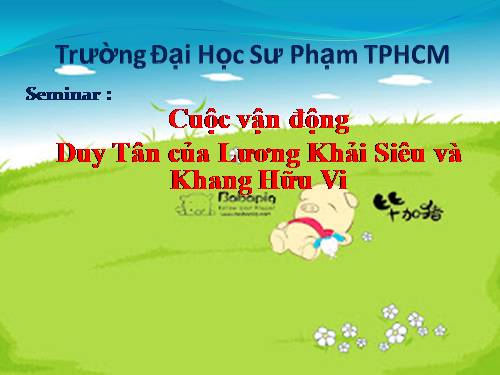 Duy tân của khang hữu vi va luong khải siêu