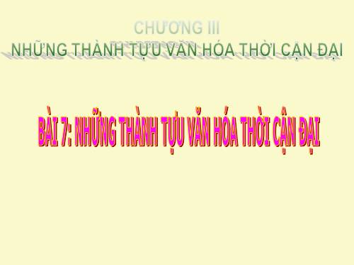 Bài 5. Trung Quốc thời phong kiến