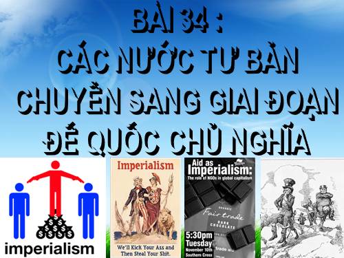 Bài 34. Các nước tư sản chuyển sang giai đoạn đế quốc chủ nghĩa