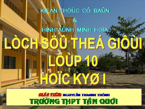 Ôn tập LSTG 10 HK1