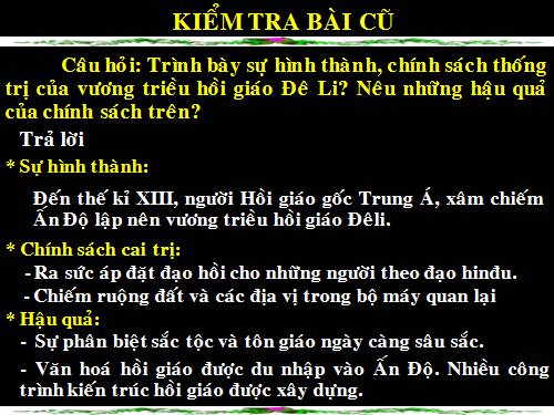 Bài 8. Sự hình thành và phát triển các vương quốc chính ở Đông Nam Á