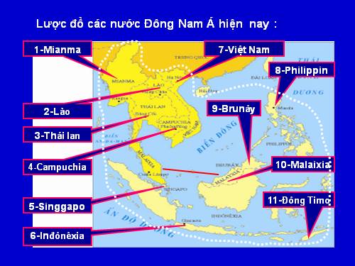 Bài 8. Sự hình thành và phát triển các vương quốc chính ở Đông Nam Á