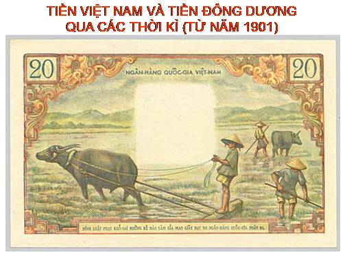 TIỀN VIỆT NAM VÀ TIỀN ĐÔNG DƯƠNG QUA