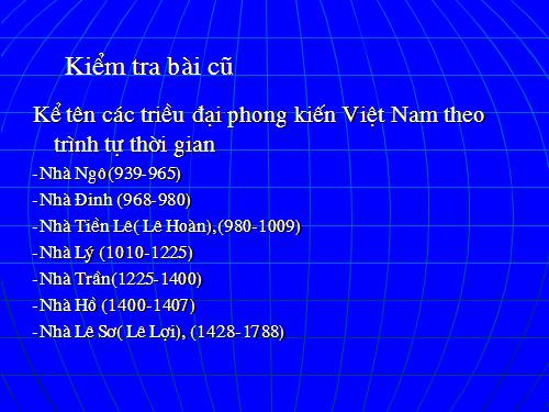 Bài 18. Công cuộc xây dựng và phát triển kinh tế trong các thế kỷ X-XV