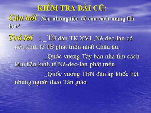 Bài 30. Chiến tranh giành độc lập của các thuộc địa Anh ở Bắc Mỹ