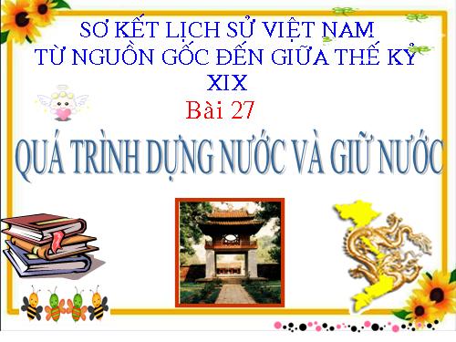 Bài 27. Quá trình dựng nước và giữ nước