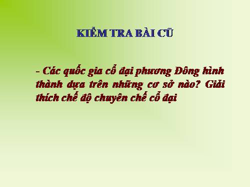 Bài 4. Các quốc gia cổ đại phương Tây - Hi Lạp và Rô-ma