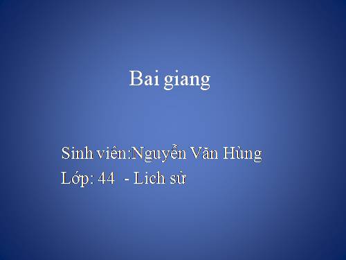 Bài 23. Phong trào Tây Sơn và sự nghiệp thống nhất đất nước. Bảo vệ tổ quốc cuối thế kỷ XVIII