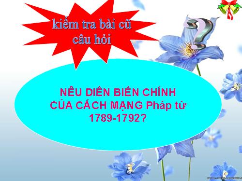 Bài 31. Cách mạng tư sản Pháp cuối thế kỷ XVIII