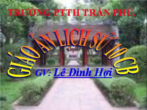 Bài 27. Quá trình dựng nước và giữ nước