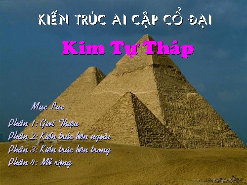 Kim tự tháp Ai Cập