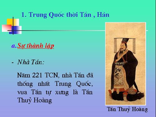 Bài 5. Trung Quốc thời phong kiến