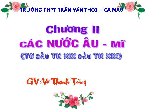 Bài 32. Cách mạng công nghiệp ở Châu Âu