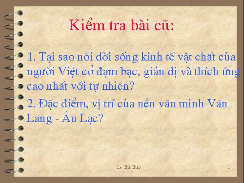 Bài 17: Văn minh Đại Việt