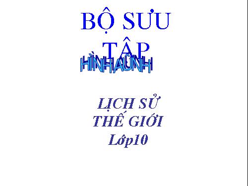 Bộ sưu  tập tranh lịch sử