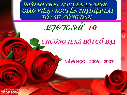 Bài 4. Các quốc gia cổ đại phương Tây - Hi Lạp và Rô-ma